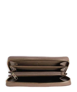 Susie Soft Geldbörse Lederimitat taupe