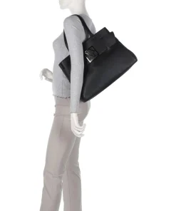 Susie Soft Shopper Lederimitat schwarz