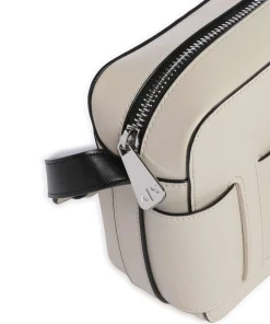 Susie Umhängetasche Lederimitat elfenbein