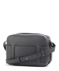 Susie Umhängetasche Lederimitat dunkelgrau