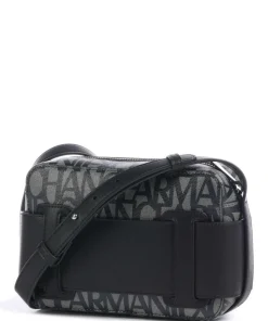 Susie Umhängetasche Lederimitat beige/schwarz