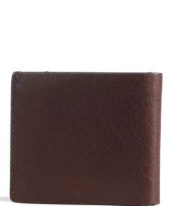 Sven RFID Geldbörse fein genarbtes Rindsleder braun