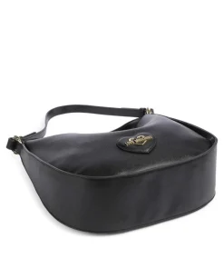 Sweet Heart Beuteltasche Lederimitat schwarz