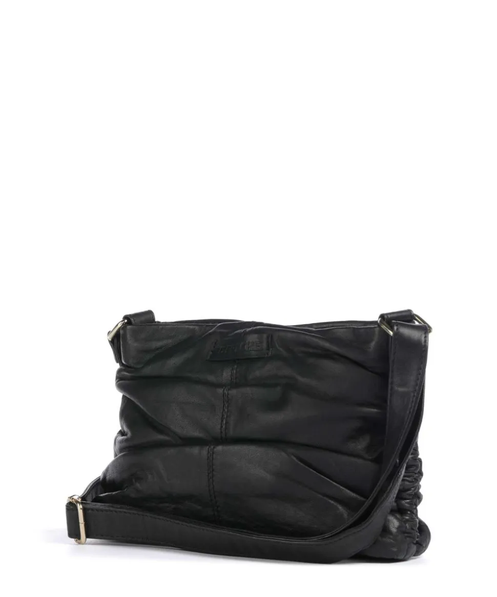 Sweet Rebel Umhängetasche Schafsleder schwarz