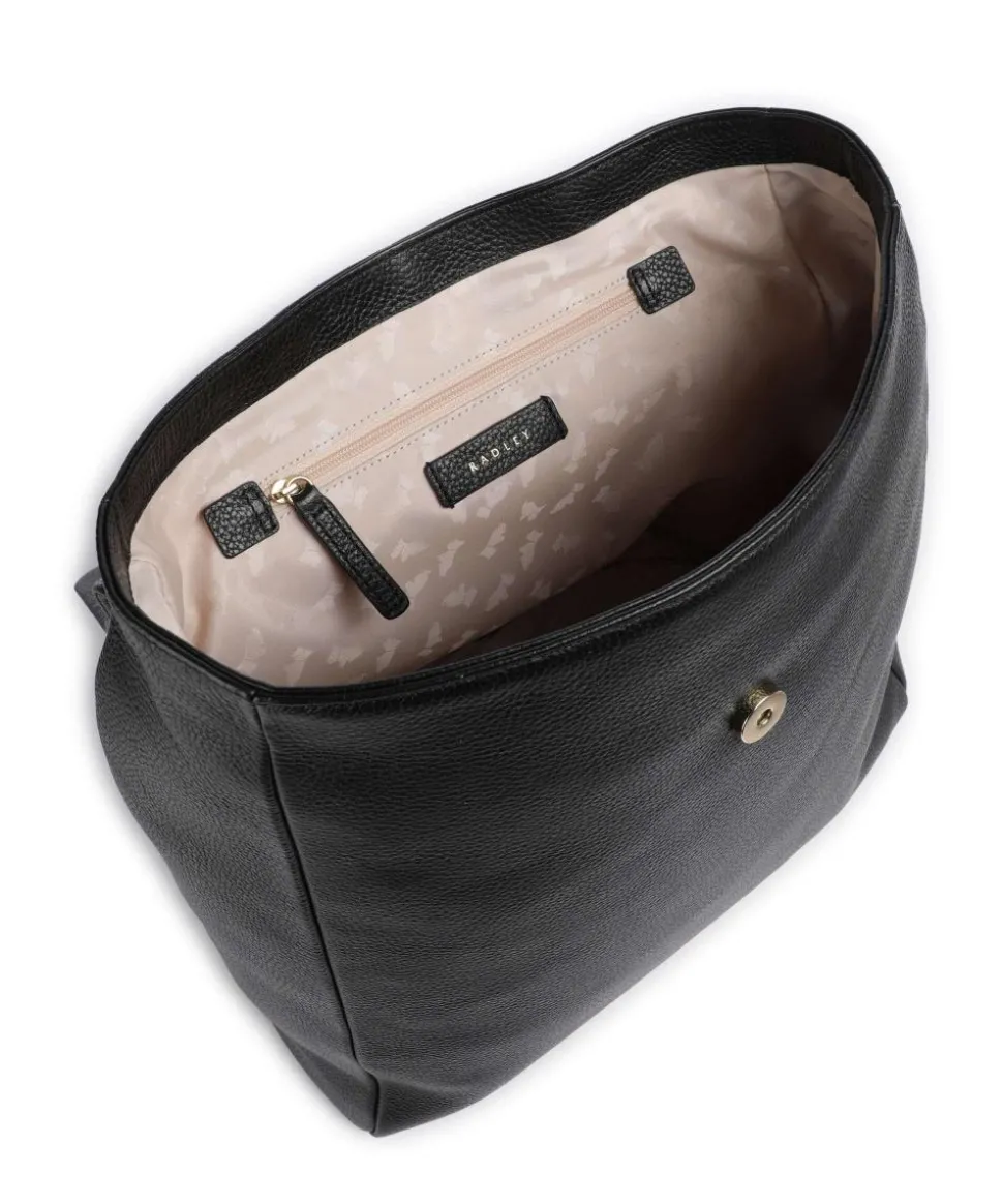 Sycamore Grove Rucksack Leder schwarz