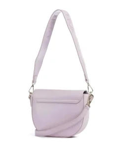 Sylvia Re Schultertasche Lederimitat lavendel