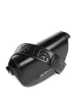 Sylvia Re Schultertasche Lederimitat schwarz