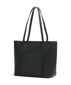 Sylvie Shopper Lederimitat schwarz