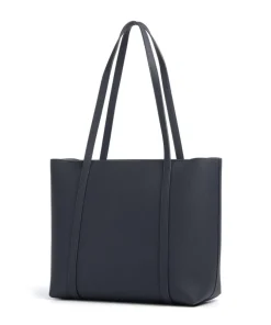 Sylvie Shopper Lederimitat dunkelblau