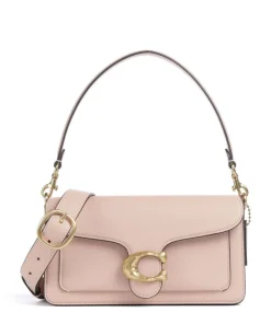 Tabby 26 Schultertasche fein genarbtes Leder powder