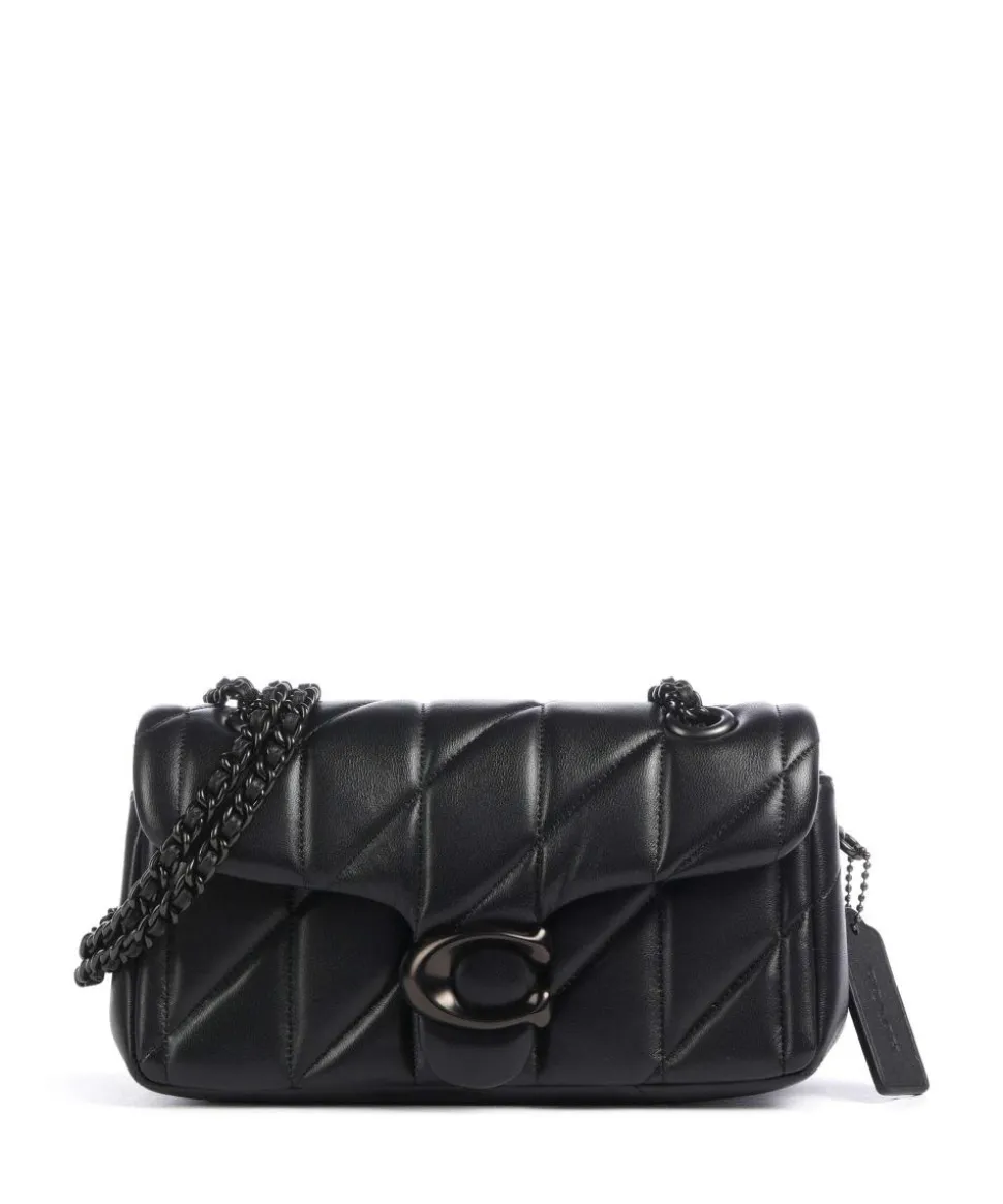 Tabby 20 Schultertasche fein genarbtes Leder schwarz