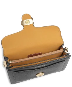 Tabby 26 Schultertasche genarbtes Leder schwarz