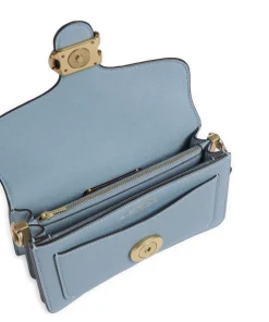 Tabby 20 Schultertasche genarbtes Rindsleder hellblau