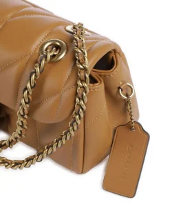 Tabby 20 Schultertasche Nappaleder braun