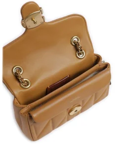 Tabby 20 Schultertasche Nappaleder braun