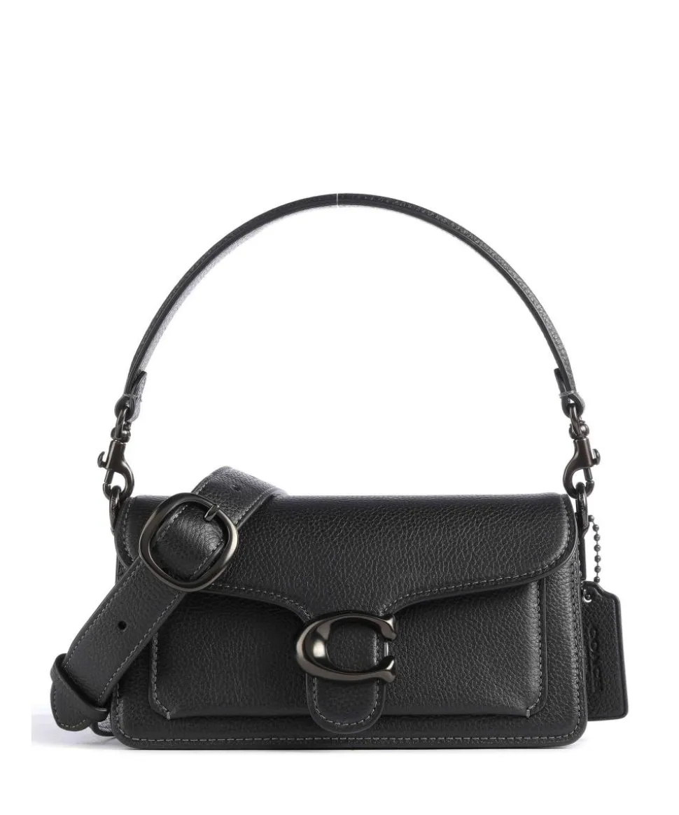 Tabby 20 Umhängetasche genarbtes Leder schwarz