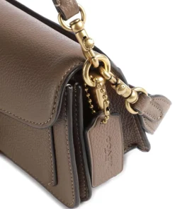 Tabby 20 Umhängetasche genarbtes Leder braun