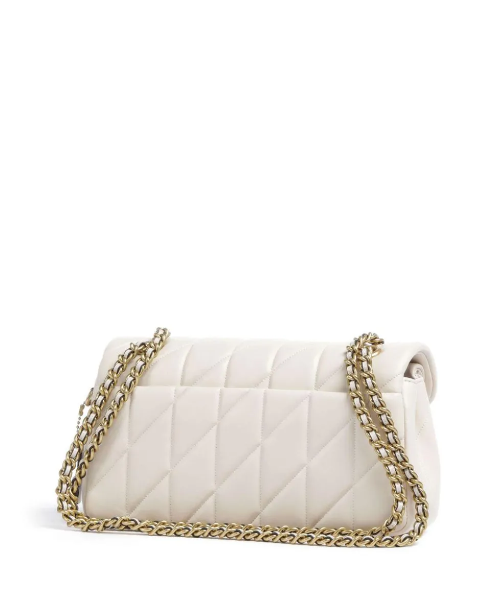 Tabby Quilted 26 Schultertasche Nappaleder elfenbein