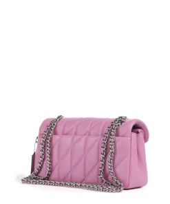 Tabby Quilted 26 Schultertasche Nappaleder fuchsia