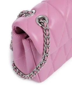 Tabby Quilted 26 Schultertasche Nappaleder fuchsia