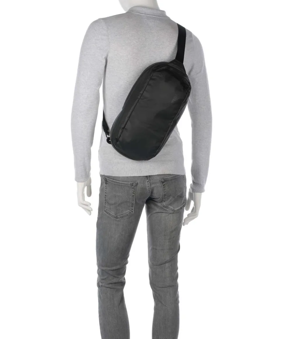 Tact 8 Slingbag recyceltes Polyester schwarz