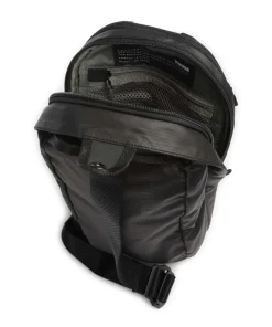 Tact 8 Slingbag recyceltes Polyester schwarz