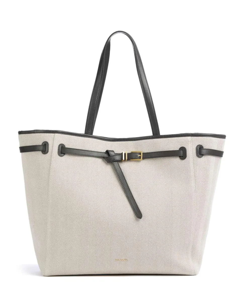 Tafanie Shopper Baumwolle beige/braun