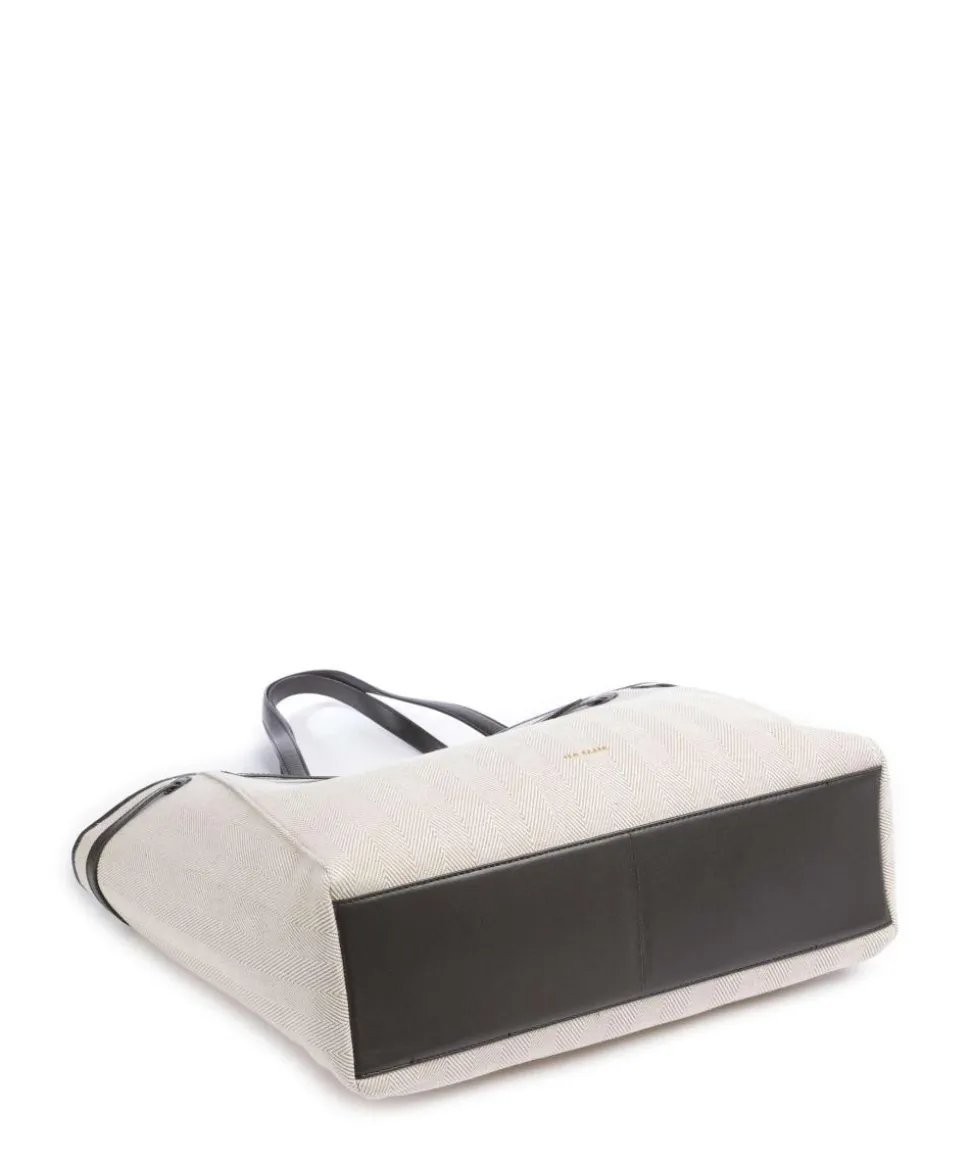 Tafanie Shopper Baumwolle beige/braun