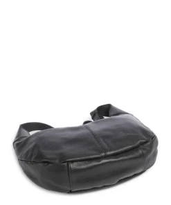 Take A Smile Beuteltasche Schafsleder schwarz