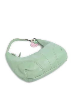 Take A Smile Beuteltasche Schafsleder mintgrün