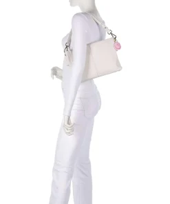 Take A Smile Umhängetasche Schafsleder elfenbein