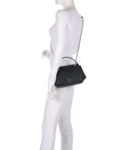 Talent Schultertasche Lederimitat schwarz