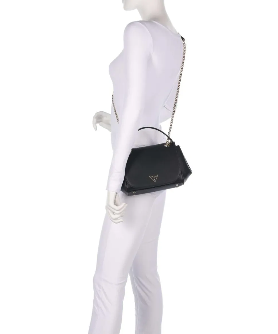 Talent Schultertasche Lederimitat schwarz