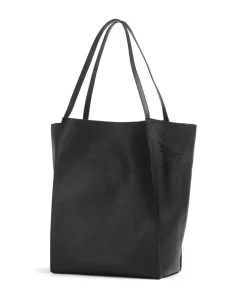 Tammila Shopper genarbtes Rindsleder schwarz