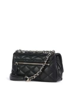 Tamsin Schultertasche Lederimitat schwarz