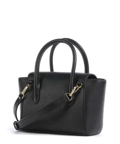 Tanner Small Umhängetasche genarbtes Rindsleder schwarz