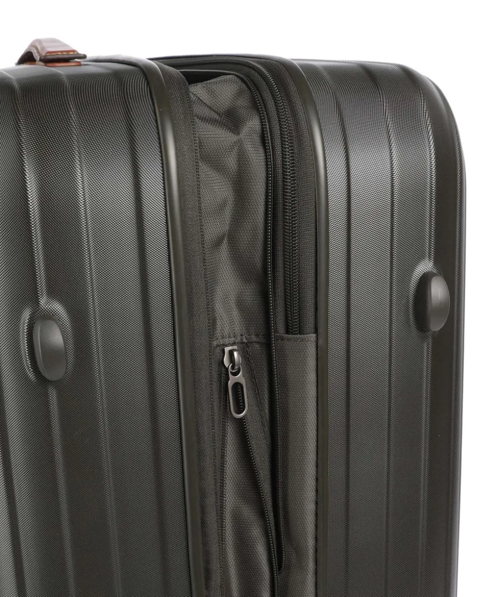 Taormina 4-Rollen Trolley olivgrün 82 cm