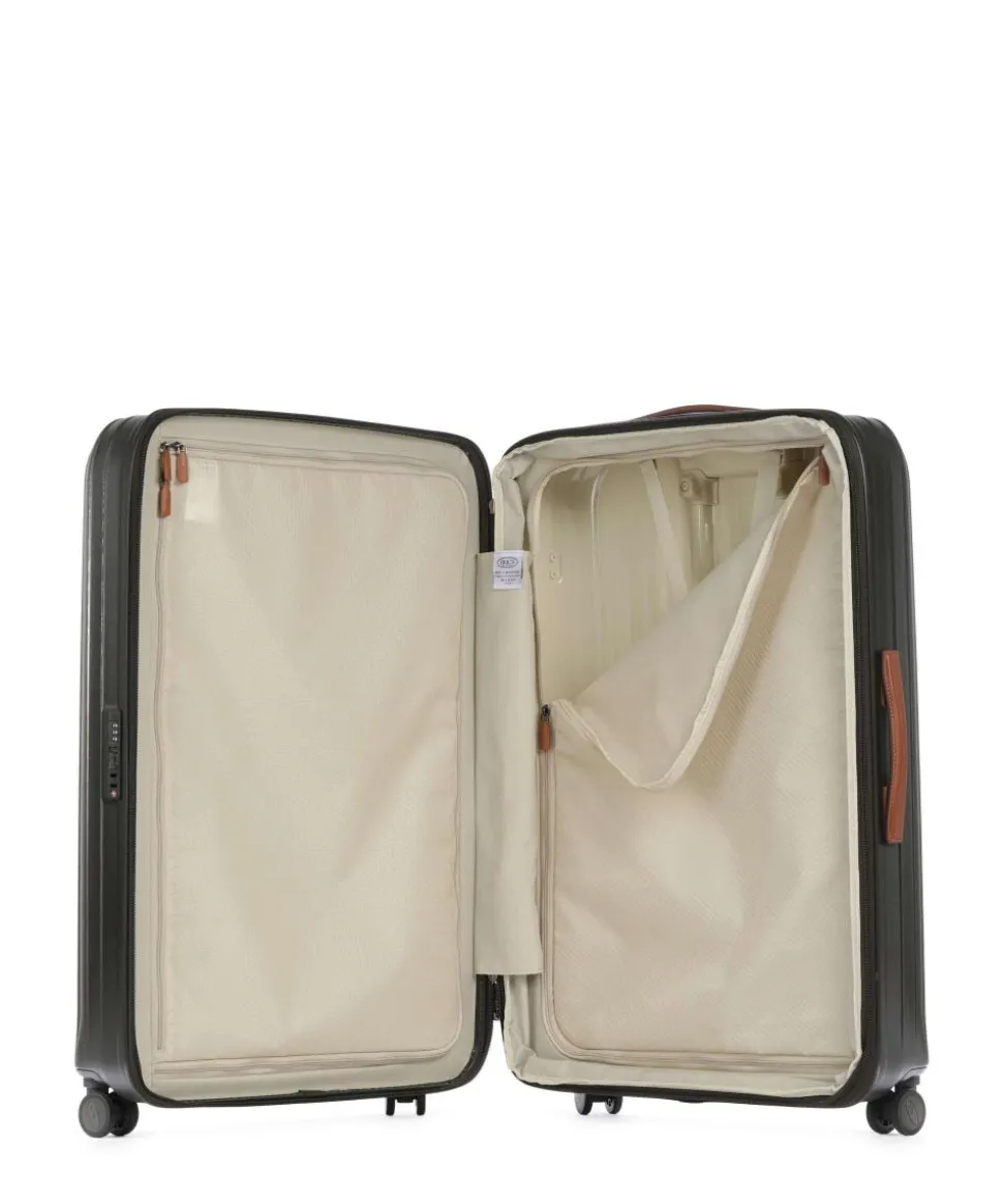 Taormina 4-Rollen Trolley olivgrün 82 cm