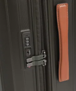 Taormina 4-Rollen Trolley olivgrün 75 cm