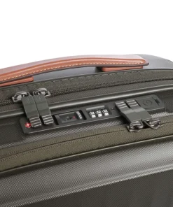 Taormina 4-Rollen Trolley olivgrün 55 cm