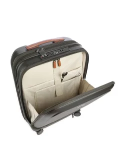 Taormina 4-Rollen Trolley olivgrün 55 cm