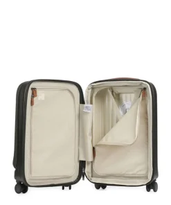 Taormina 4-Rollen Trolley olivgrün 55 cm