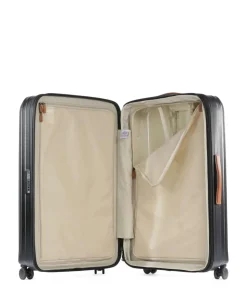 Taormina 4-Rollen Trolley schwarz 82 cm