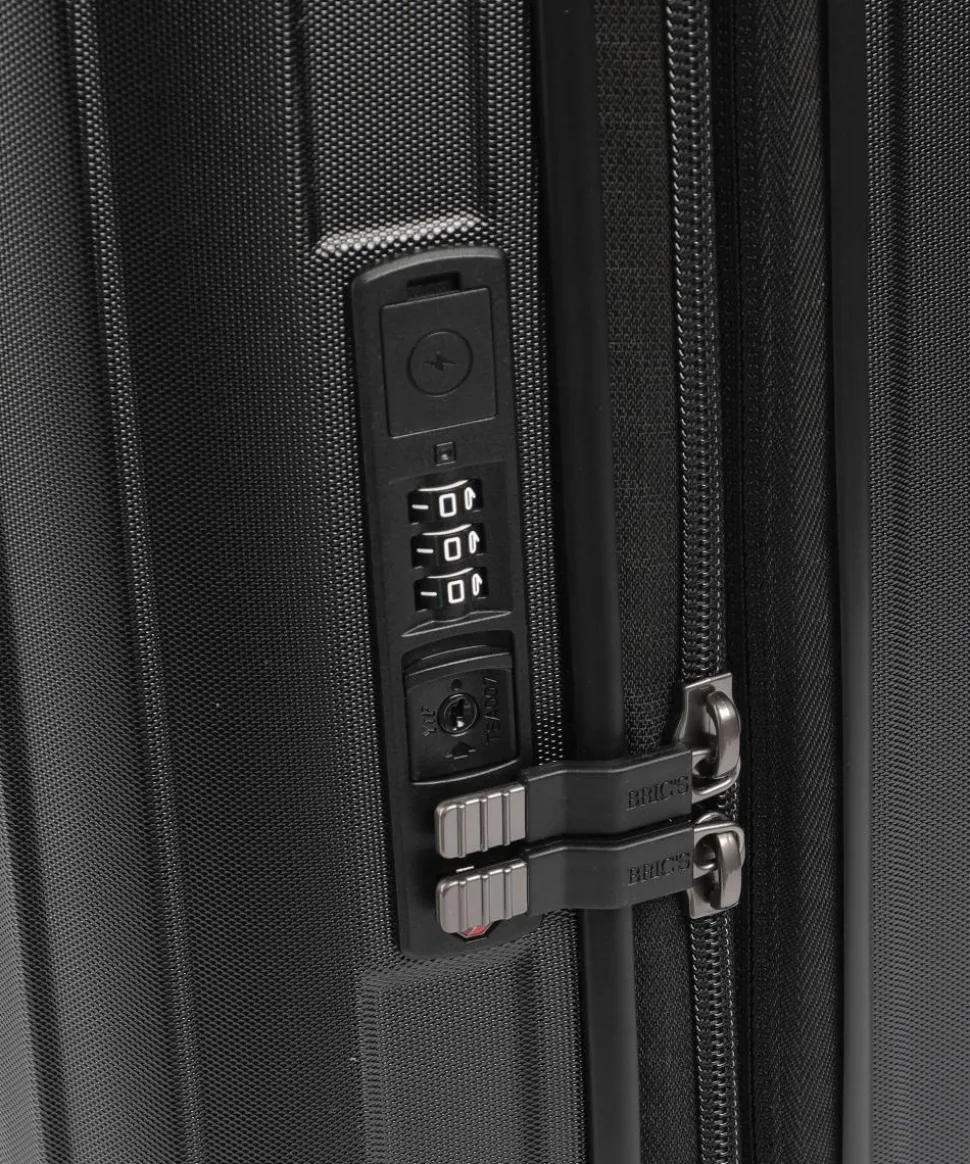 Taormina 4-Rollen Trolley schwarz 55 cm