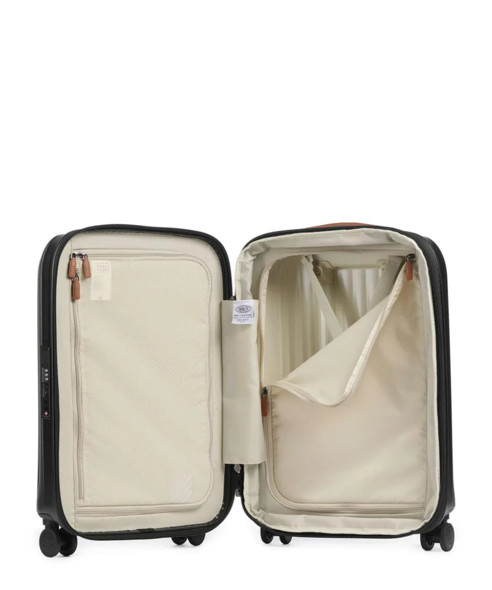 Taormina 4-Rollen Trolley schwarz 55 cm