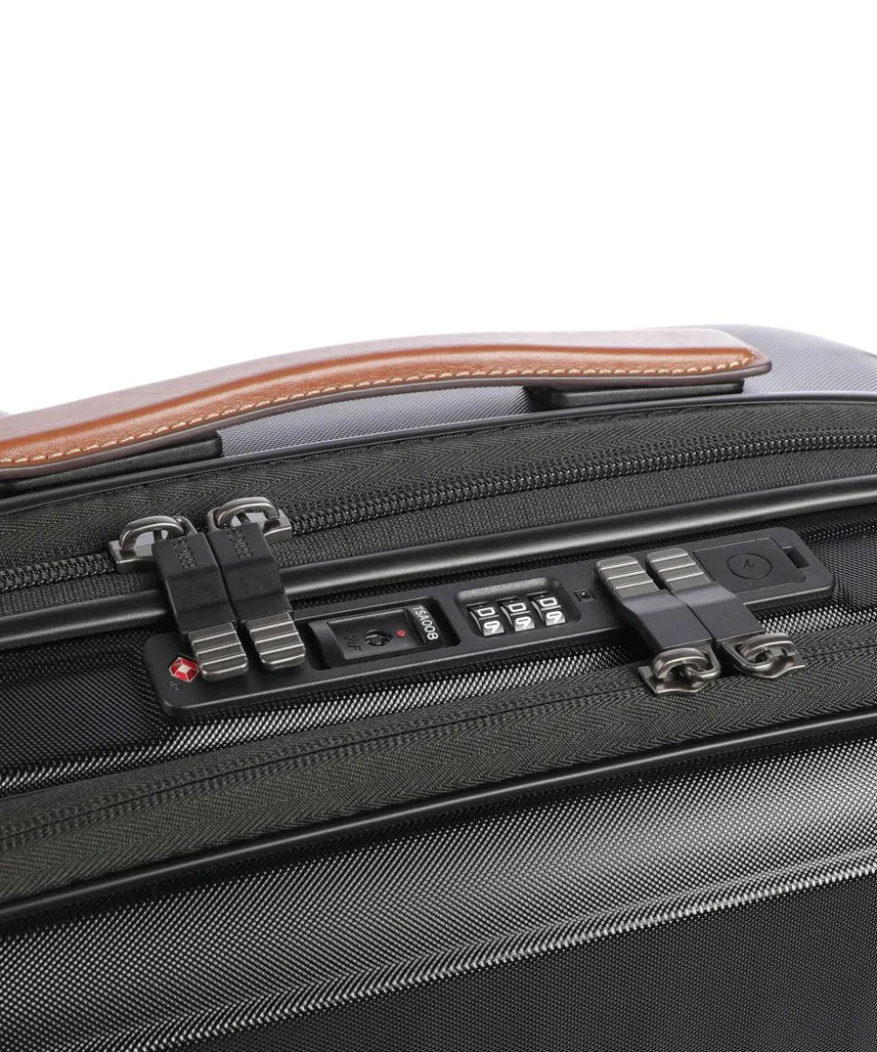 Taormina 4-Rollen Trolley schwarz 55 cm