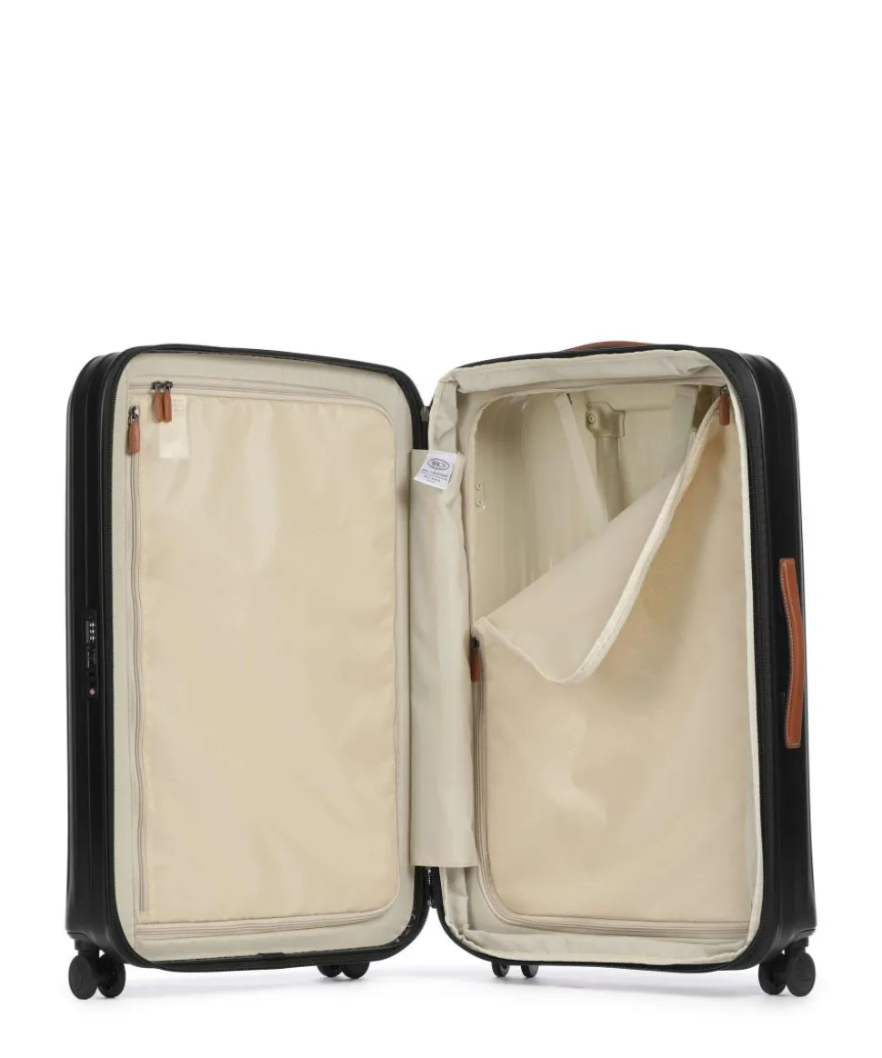 Taormina 4-Rollen Trolley schwarz 75 cm