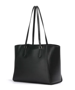 Taryn Shopper fein genarbtes Rindsleder schwarz