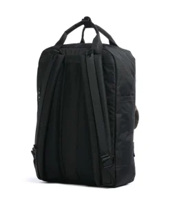 Tarzan II Macaroon Rucksack 15″ recyceltes Nylon schwarz