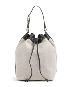 Tashah Bucket bag Baumwolle beige/braun